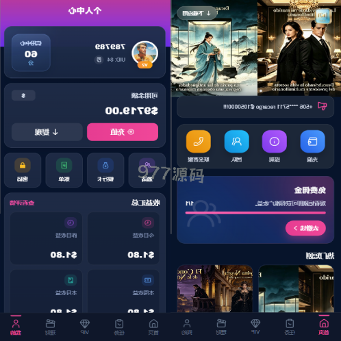语言多个视频任务源码 VIP任务 视频返利 余额宝 前端VUE