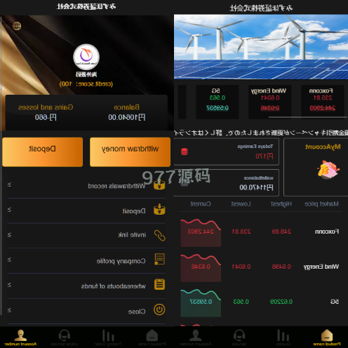 海外语言多个微盘源码 日本微交易源码 时间盘源码